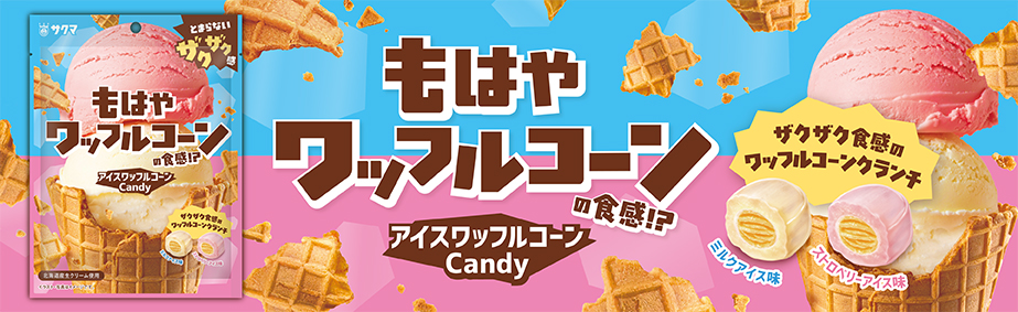 アイスワッフルコーンキャンディ